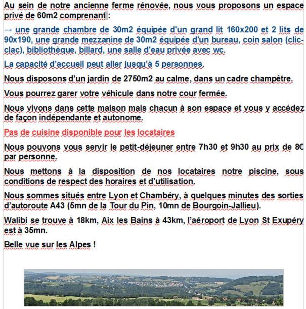 Le Temps D'Une Pause Cessieu Luaran gambar